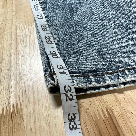 Monfrère NWT Brando Acid Wash Slim Jeans Santa Cruz Distressed Men's Size 31 - Picture 9 of 9